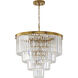 Canada 24 inch Gold Chandelier Ceiling Light
